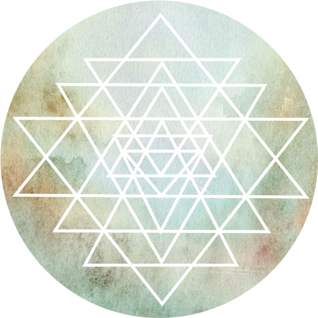 I Have Chosen This Powerful Symbol Of The Sri Chakra - Peach Champaign Gold And Mint Green (672x695), Png Download