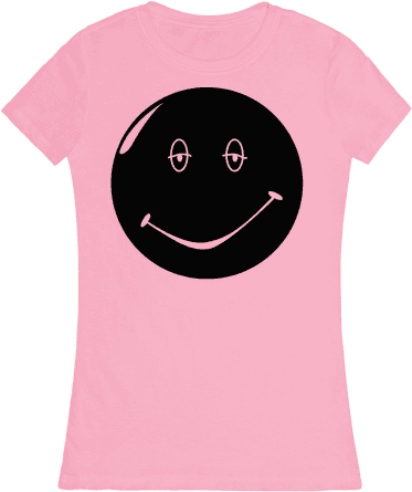 Dazed And Confused Stoner Smiley Face Womens T-shirt - T-shirt (484x484), Png Download