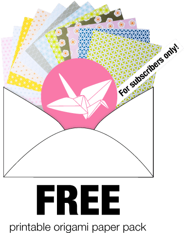 Thanks For Visiting Paper Kawaii - Origami (500x500), Png Download