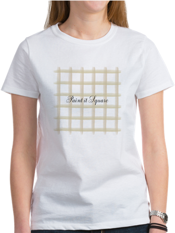 Watercolor Geometric Beige T-shirt On Cafepress - Offensive Mental Illness Clothing (460x460), Png Download