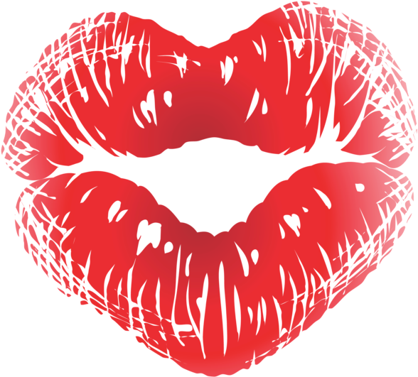 0, - Kisses Clipart (600x545), Png Download