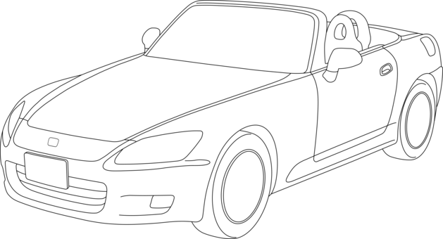 Sports Car Honda S2000 Honda Motor Company - S2000 Clip Art (629x340), Png Download