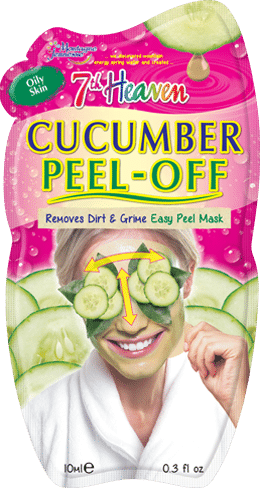 7th Heaven Cucumber Face Mask (260x488), Png Download