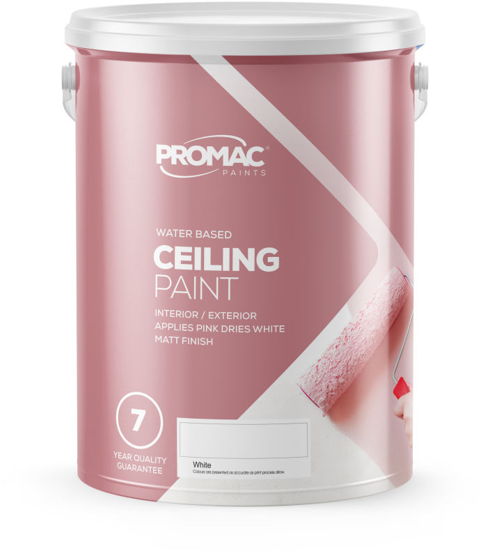 Promac Paints Ceiling Paint - Paint (834x1005), Png Download