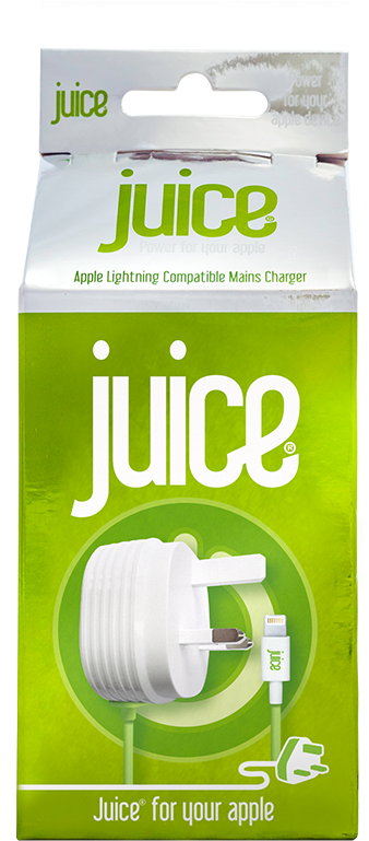 Juice® Apple Lightning Mains Charger - Juice Charger (800x800), Png Download