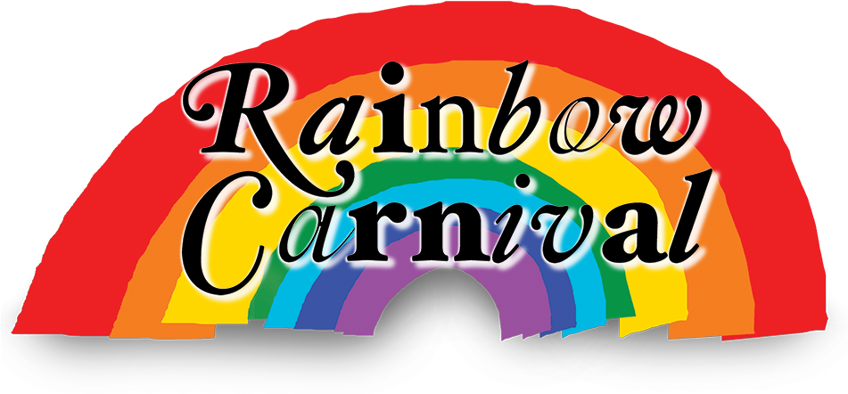 Rainbow Carnival Vector Library Download - Graphic Design (950x459), Png Download