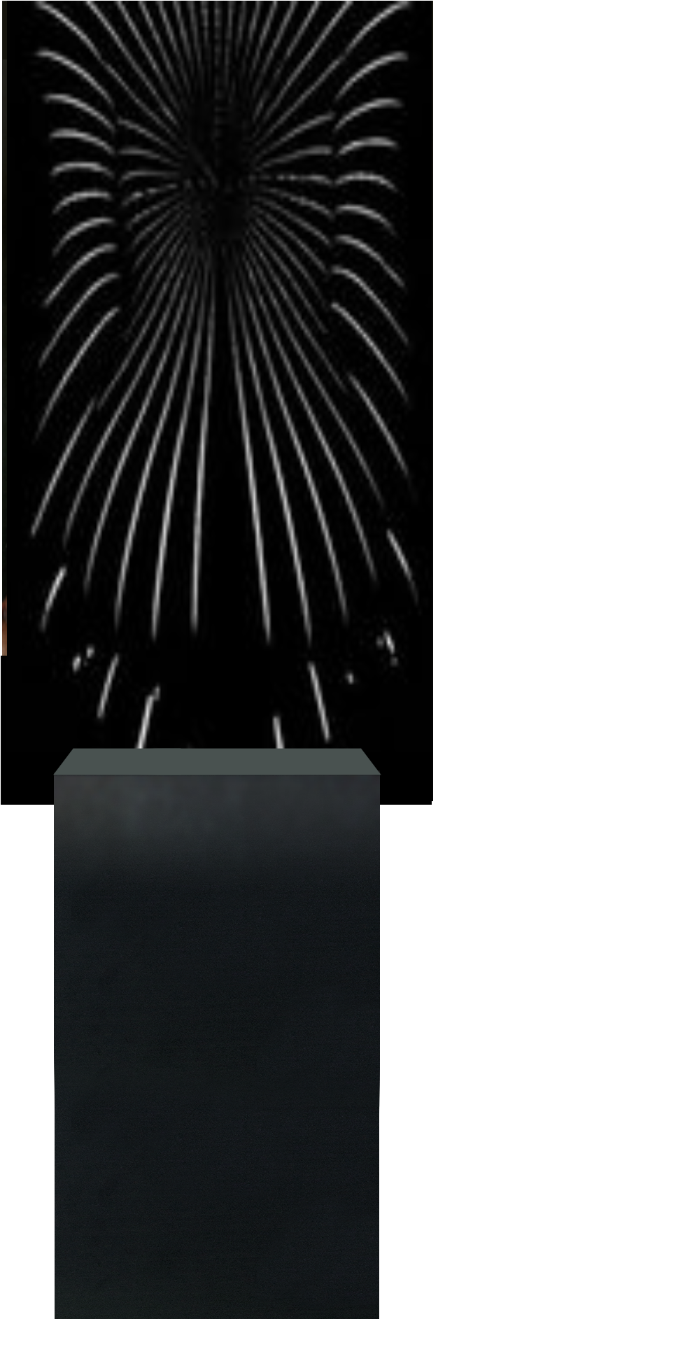 Vertical Lines - Fireworks (2000x2000), Png Download