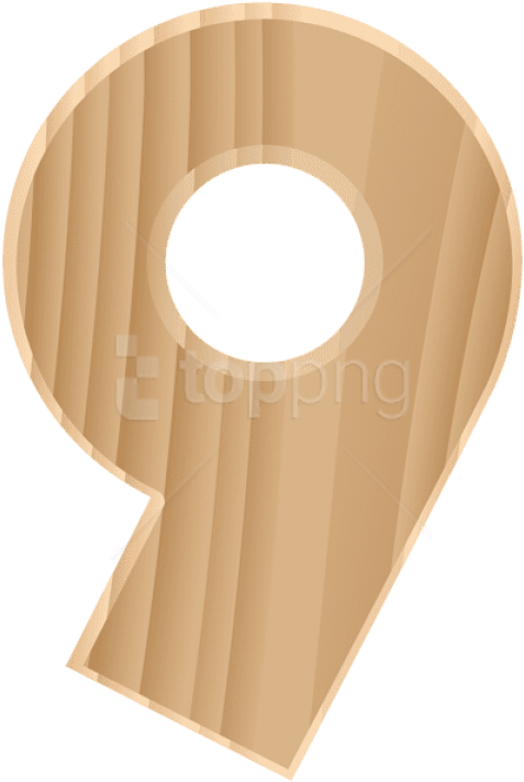 Free Png Wooden Number Nine Transparent Png Images - Plywood (480x719), Png Download
