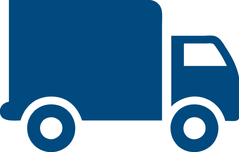 Flat Rate Shipping Only $8 - Free Delivery Logo Blue (800x510), Png Download