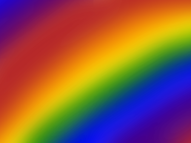 Drawn Rainbow Tumblr Overlay - Rainbow Effect Photoshop (640x480), Png Download