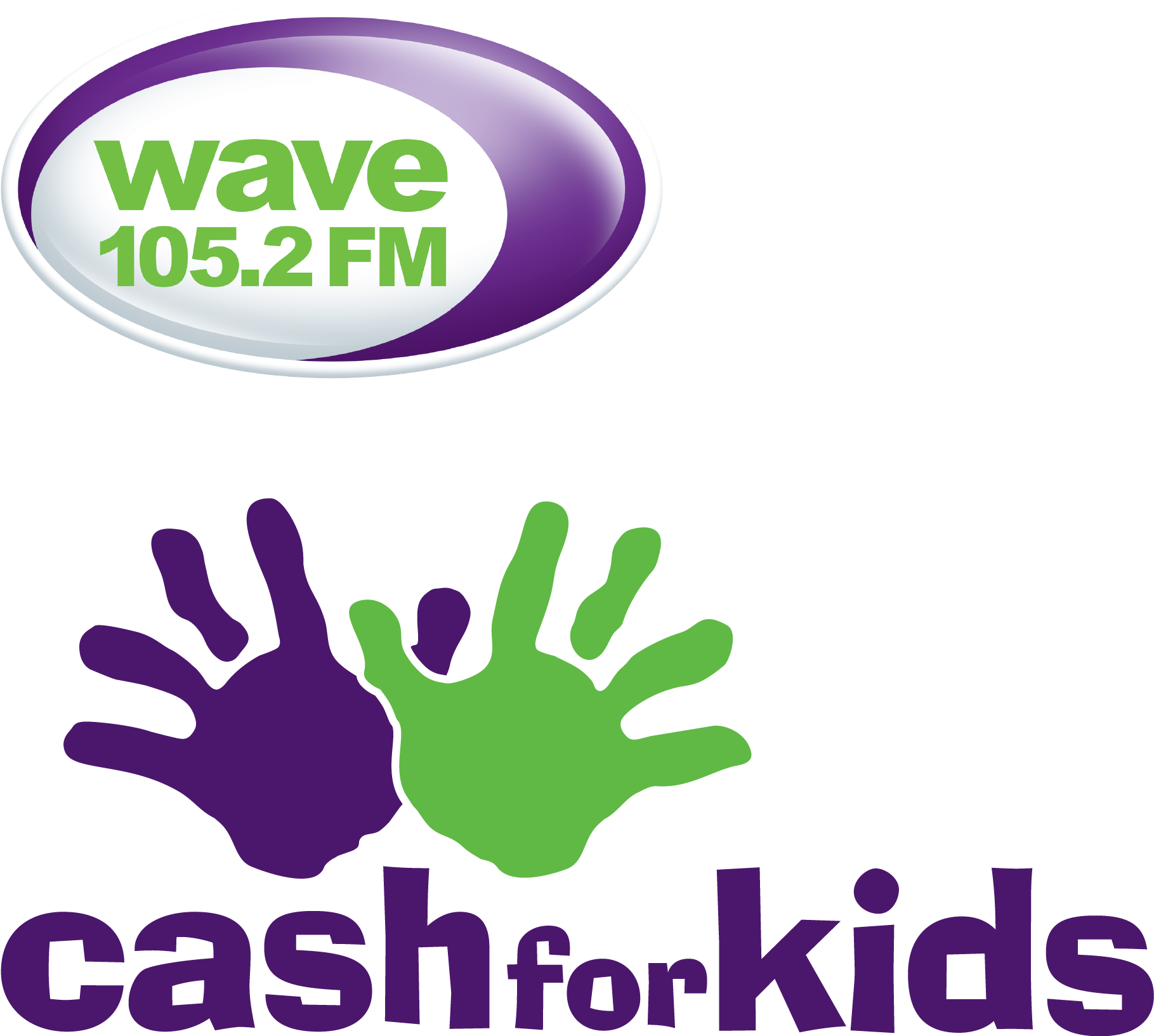 Proudly Supporting Wave 105 - Cash For Kids (1853x1668), Png Download