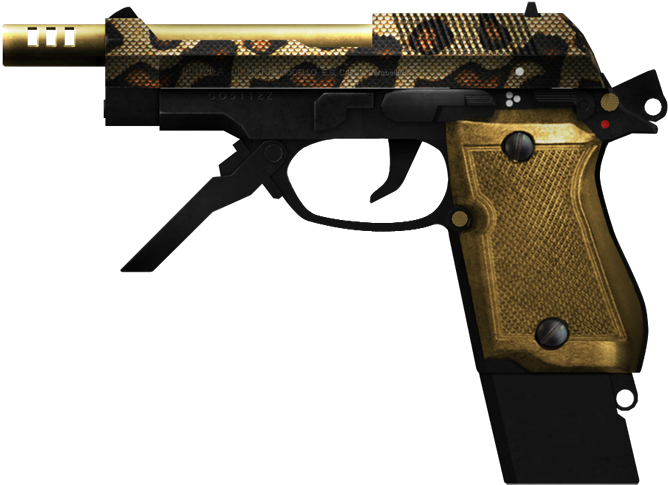 Snake Beretta 93r - Set Snake (700x514), Png Download