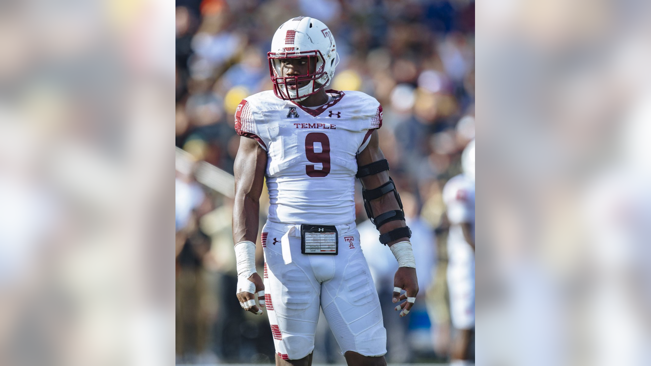 Seahawks Select Temple Defensive End Jacob Martin In - Football Player (1280x720), Png Download