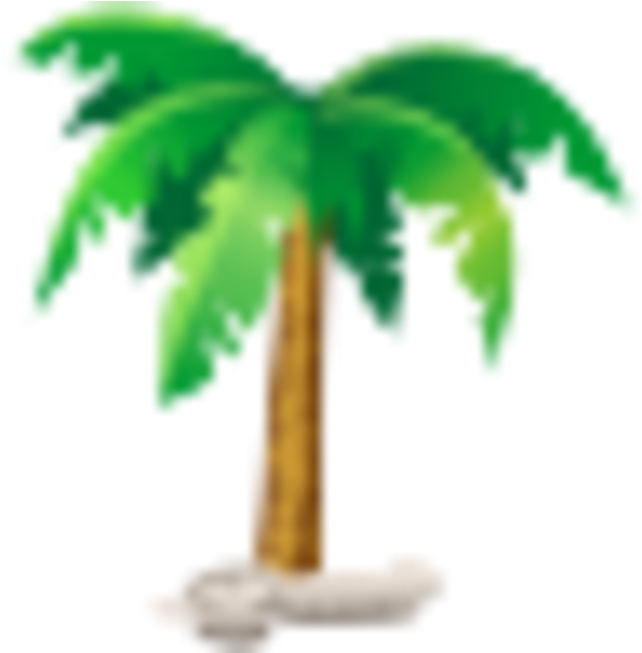 Palm Icon Image - Roystonea (600x600), Png Download