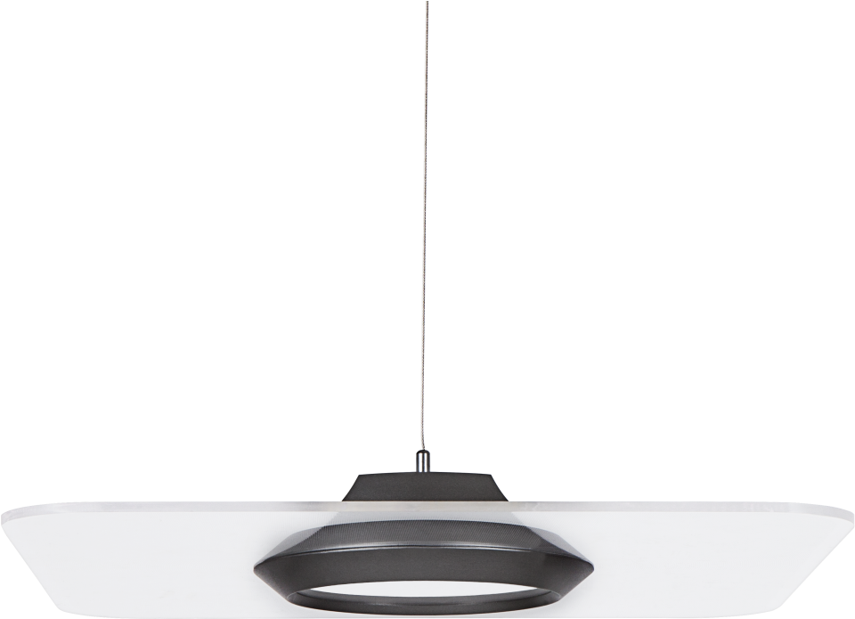 Led Hybrid Pendant Lights - Ceiling Fixture (983x900), Png Download