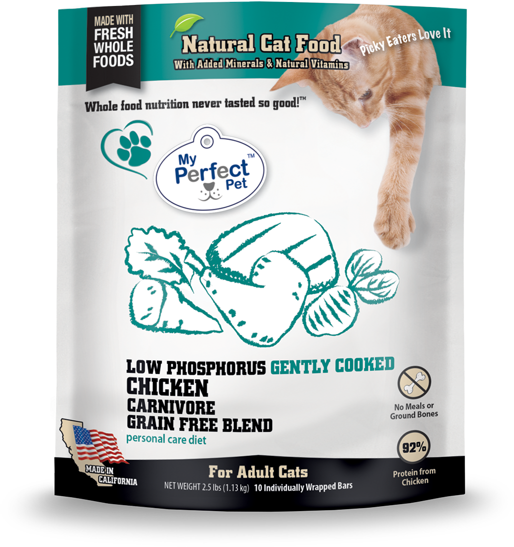 Low Phosphorus Chicken Carnivore Grain Free Blend - Pawtrero Bathhouse & Feed Co (1127x1200), Png Download