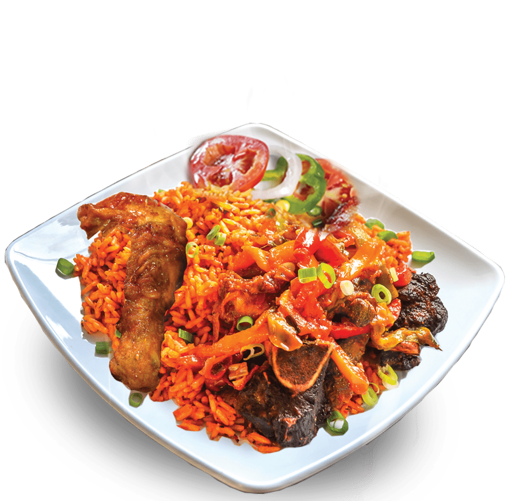 Thinking About A Good Meal - Jollof Rice (1024x984), Png Download