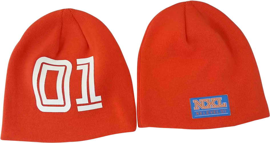 Red Nx - Beanie (1000x563), Png Download