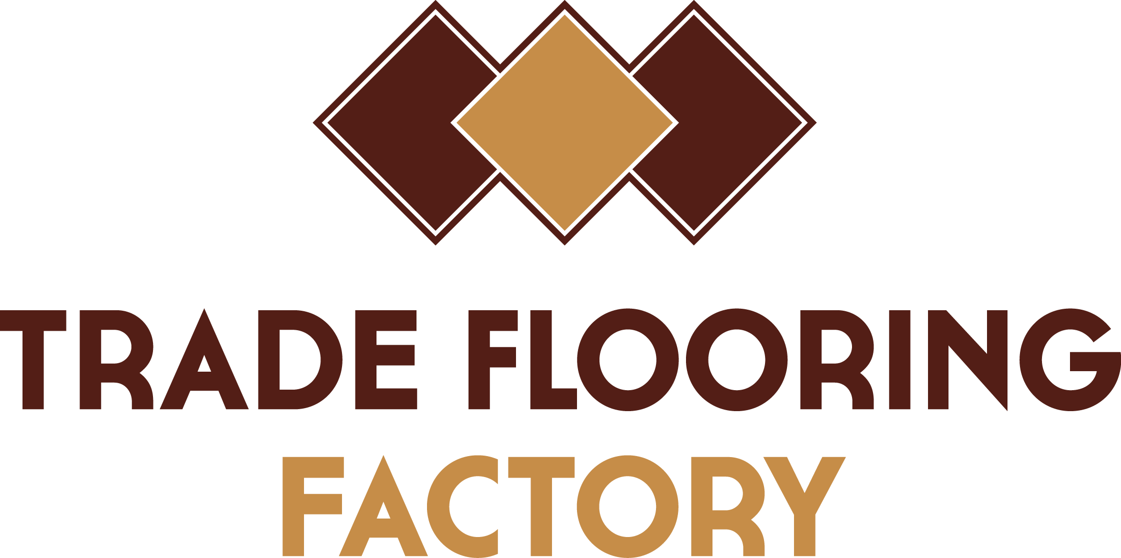 Trade Flooring Supplier Real And Natural Solid Wood - Wood Factory Logo (2242x1117), Png Download