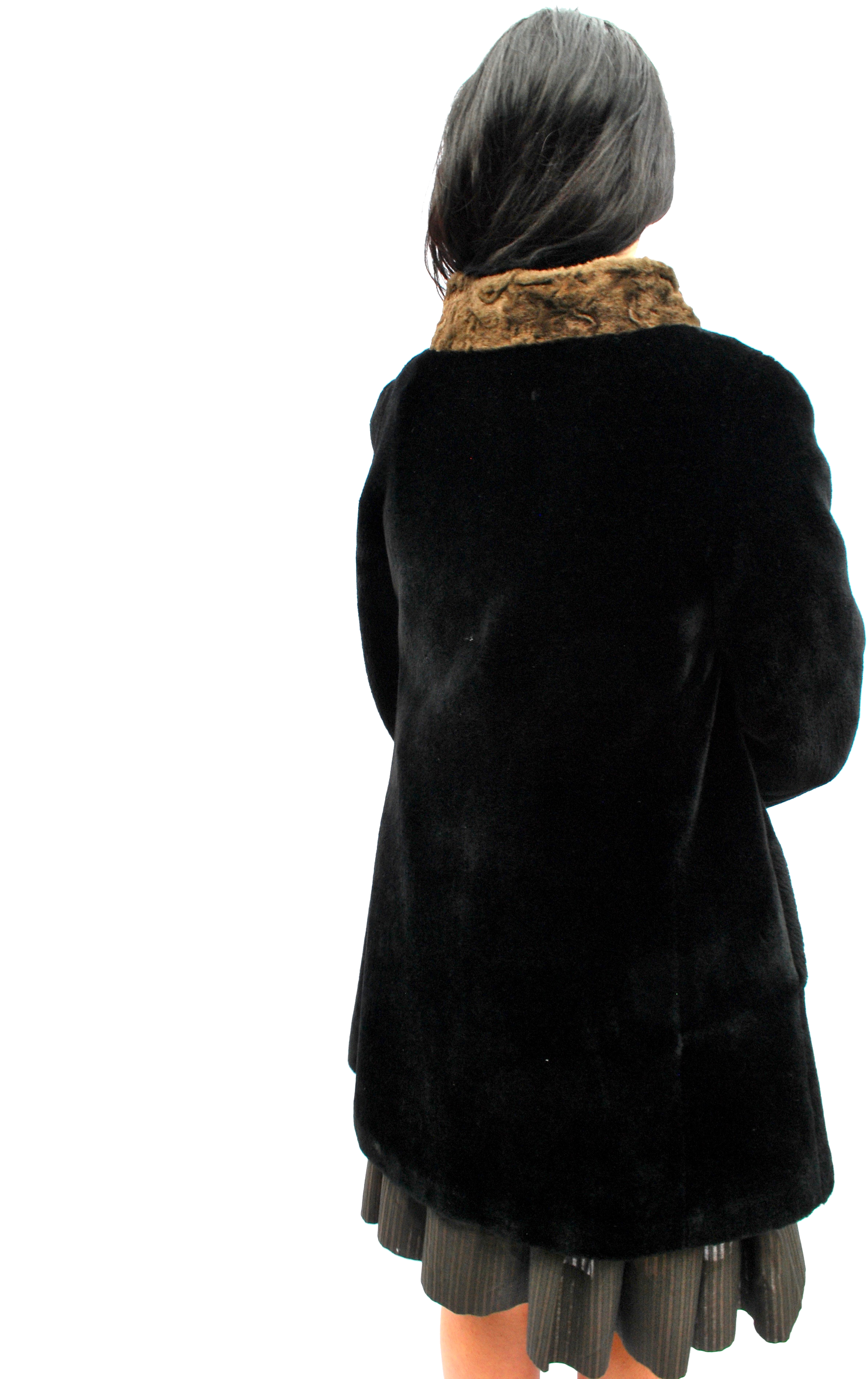 Home / Clothing / Vintage Brown Fur Coat - Fur Clothing (2592x3872), Png Download