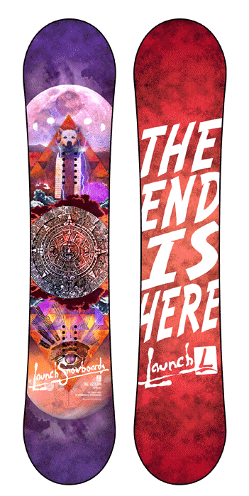 Were There Specific Aspects Of The Actual Snowboard - Skateboard Deck (550x698), Png Download