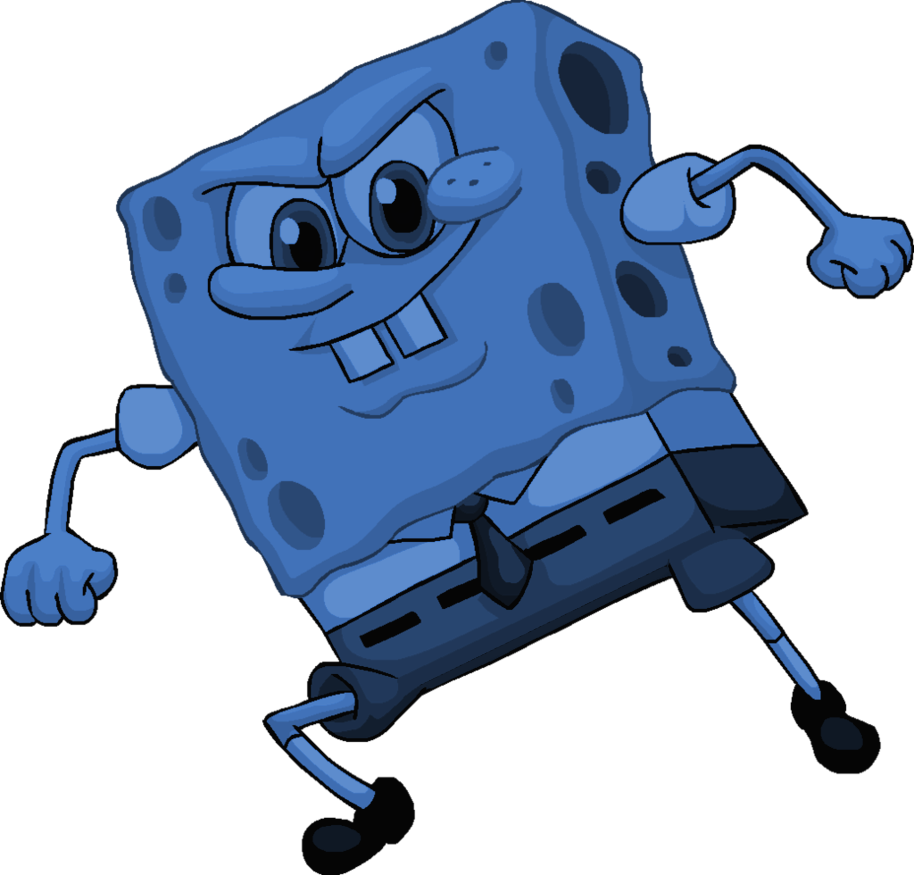 Anti-spongebob - Spongebob Angry Clipart (914x875), Png Download