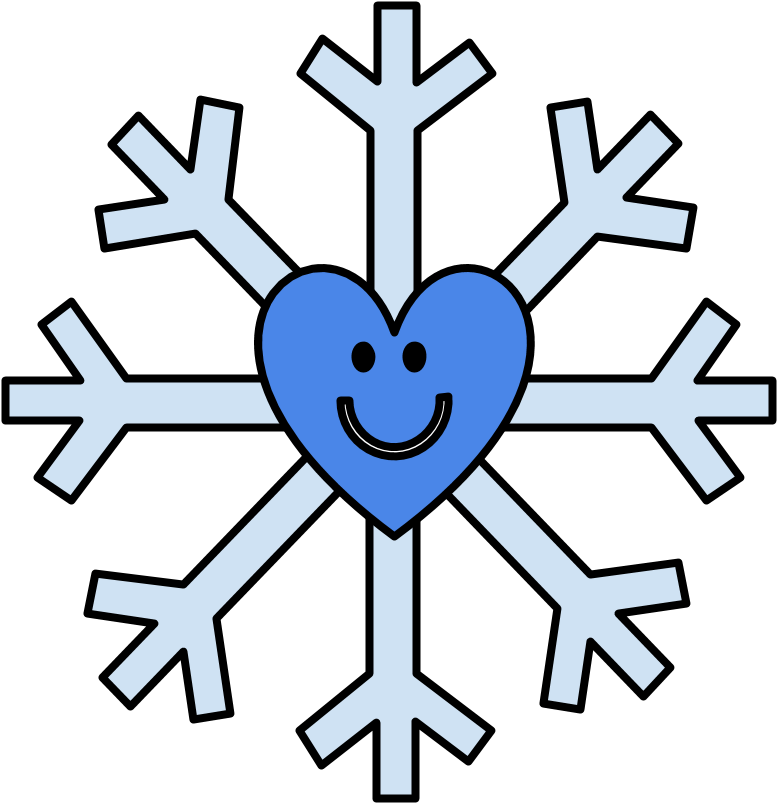Snowflake, Smiley Face, Heart, Blue, Png - Circulos Para Tarjetas Png (816x1056), Png Download