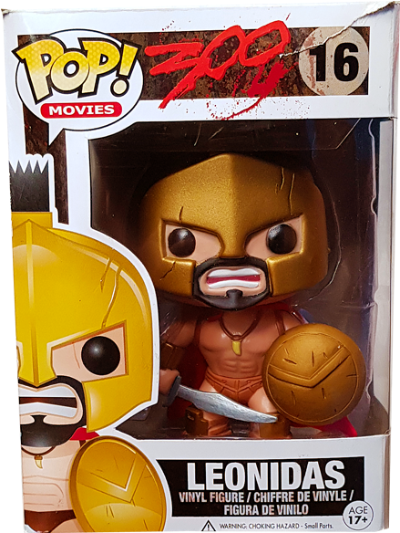 Leonidas Pop Vinyl Figure - Pop Vinyl (600x600), Png Download