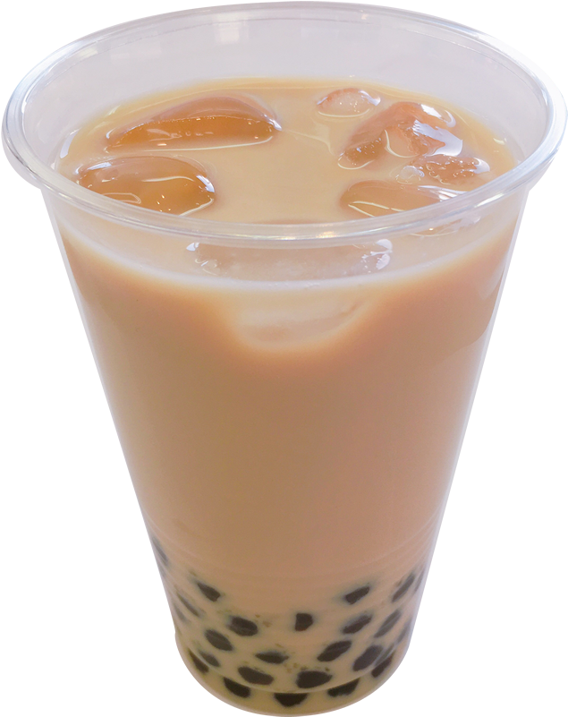 Boba Milk Tea - Hong Kong-style Milk Tea (800x800), Png Download