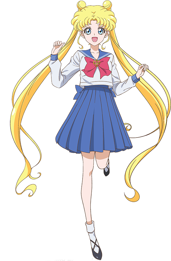 Tuesday, July 31, - Usagi From Sailor Moon (640x905), Png Download
