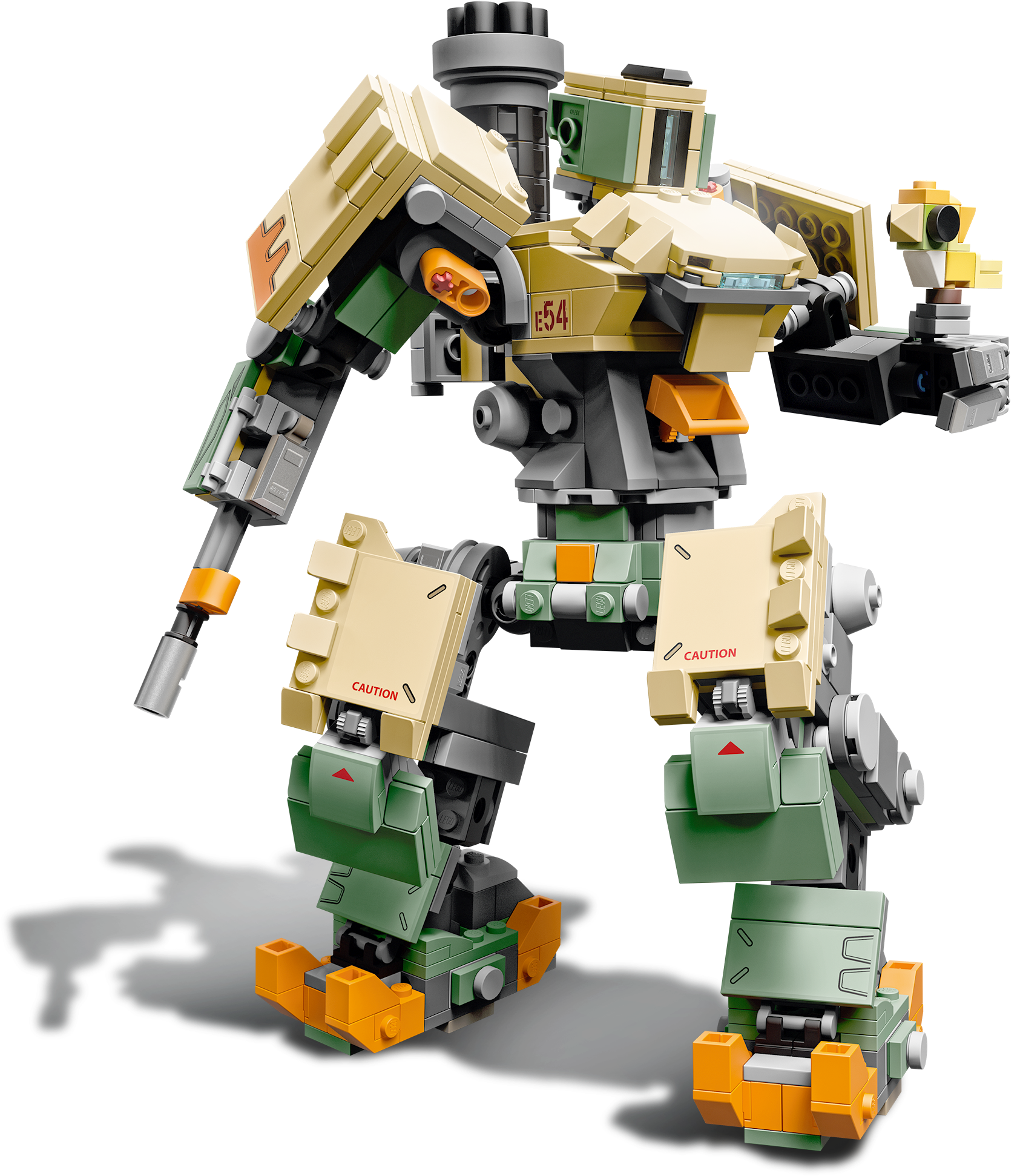 Overwatch Lego Bastion 75974 (3641x2048), Png Download