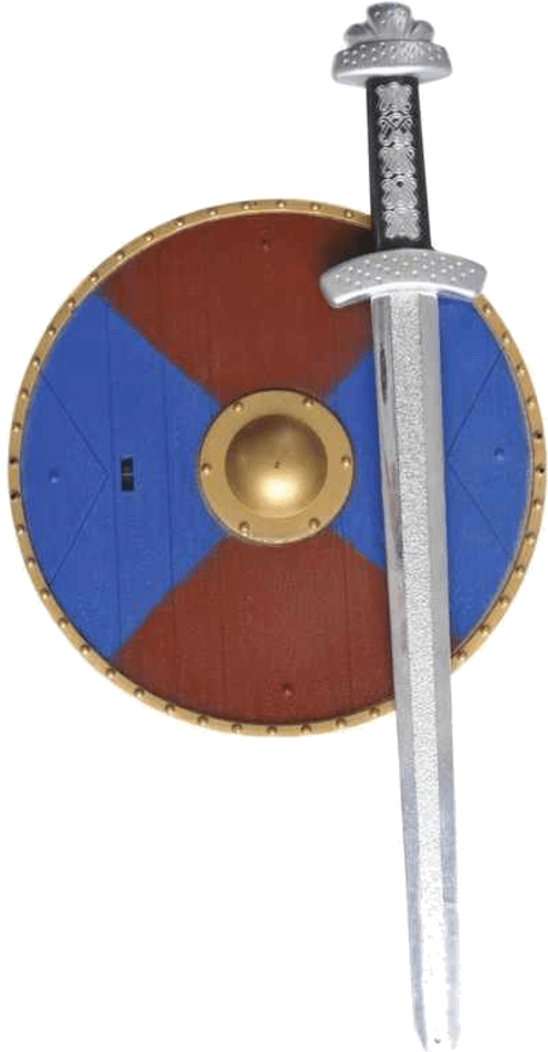 Child Sword And Shield - Sword And Shield Roman (600x951), Png Download