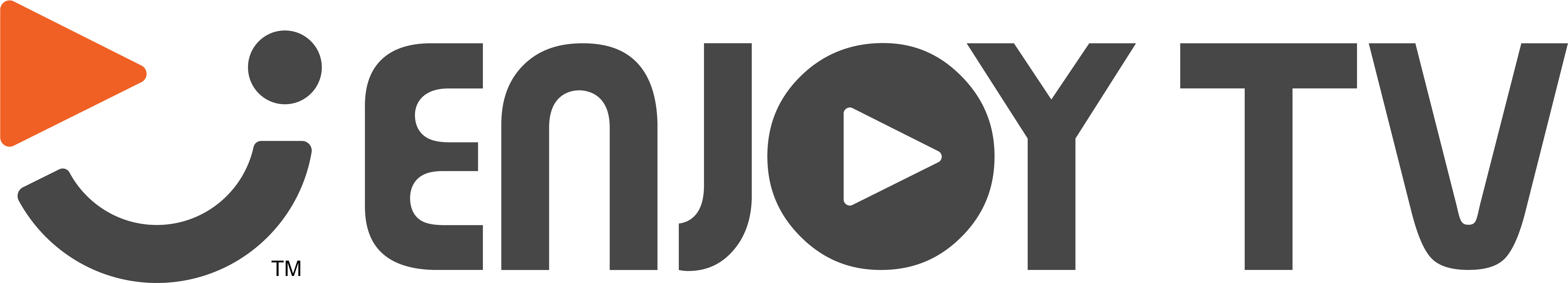 Enjoy Tv - Sign (6875x1521), Png Download