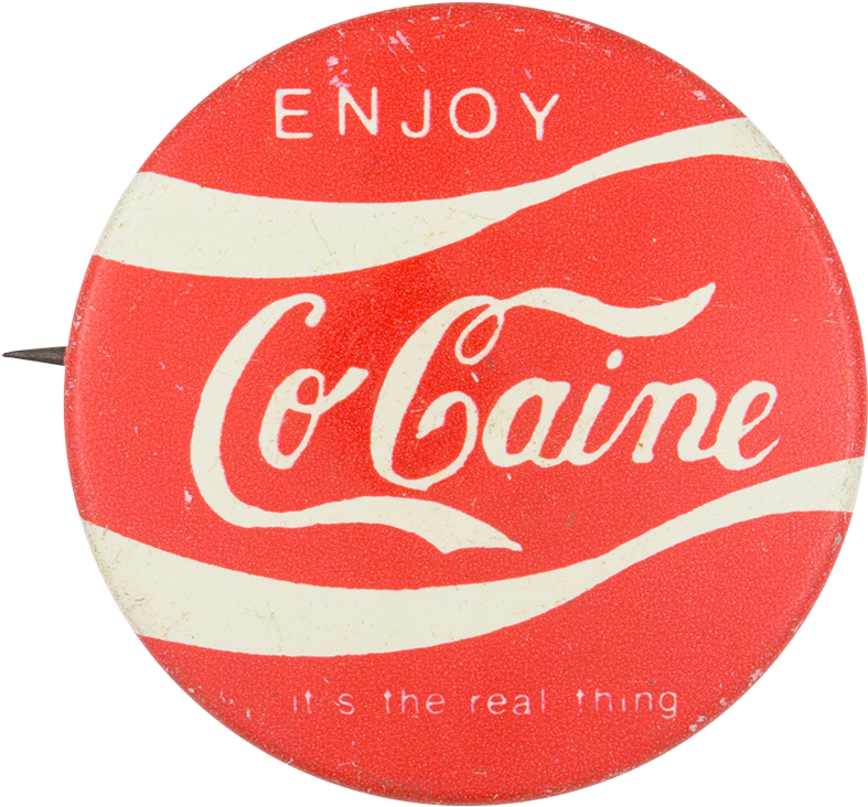 Enjoy Cocaine - Coca Cola Logo In Cocaine (1000x828), Png Download
