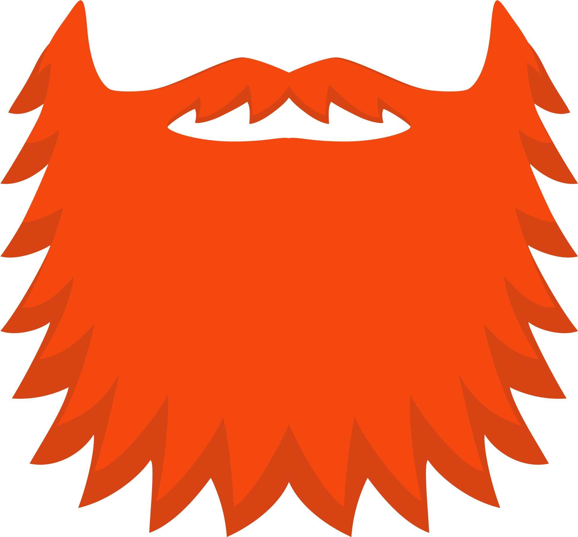Overgrown Beard - Nylon Gear (2048x2048), Png Download