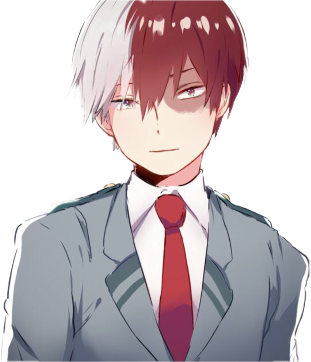 Bnha Sticker - Todoroki Emoji (1024x1191), Png Download