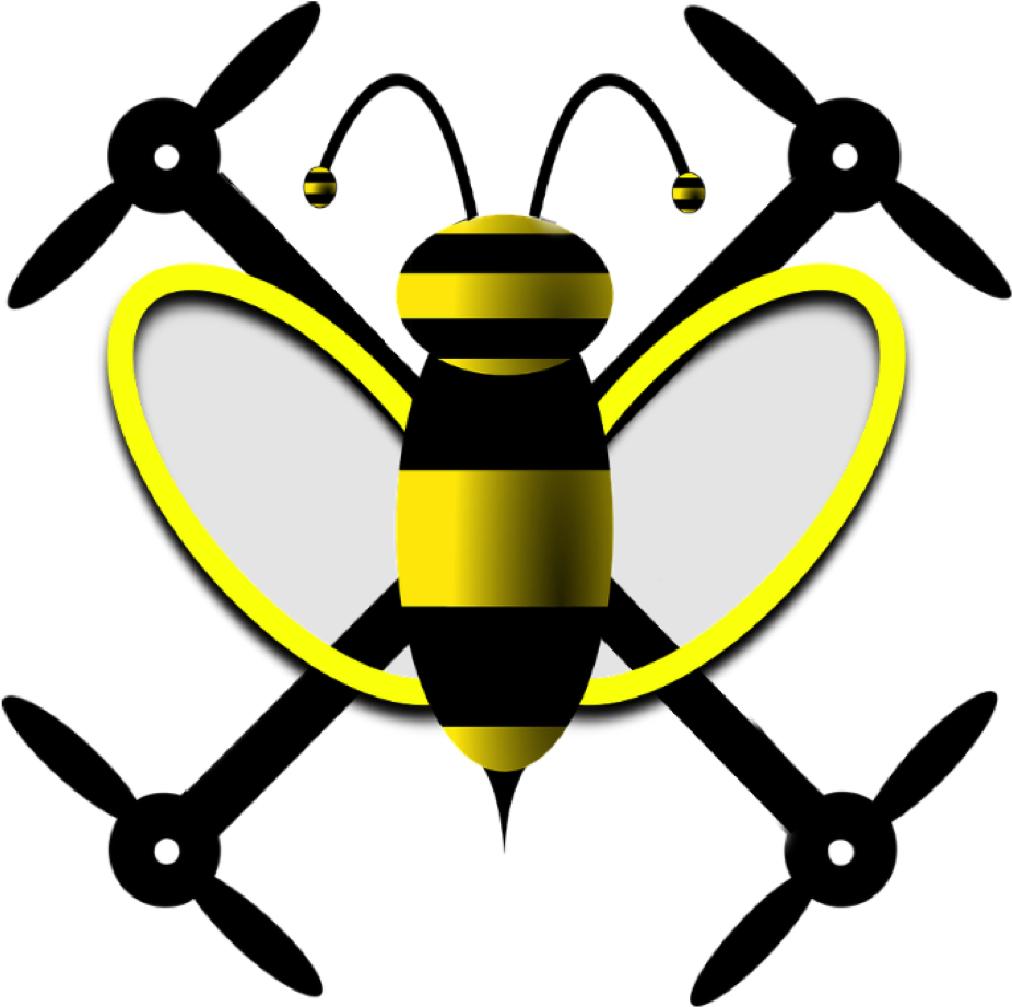 Honey Clipart Drone Bee - Drone Clip Art Png (1013x984), Png Download