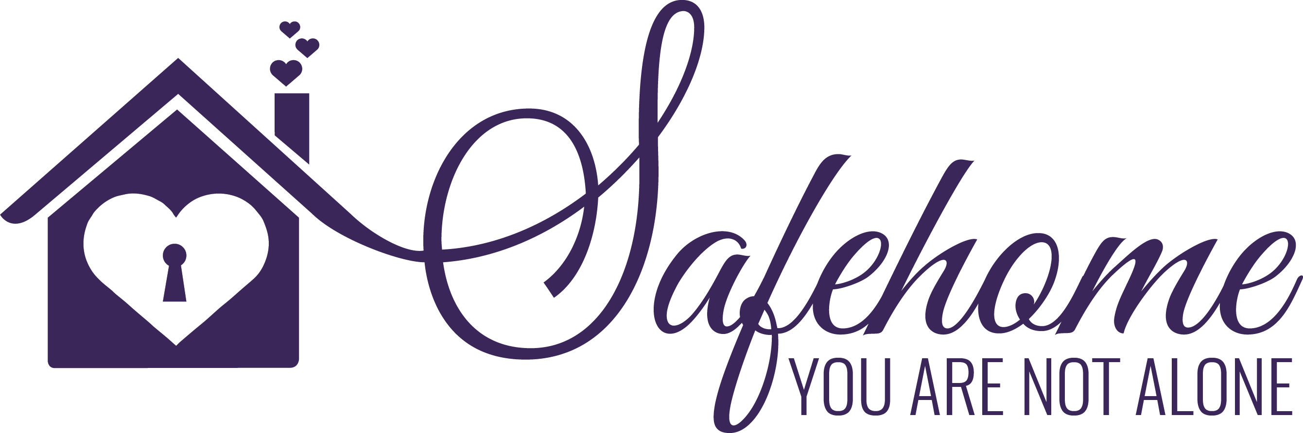 Safehomes Logo-03 - Calligraphy (2681x892), Png Download