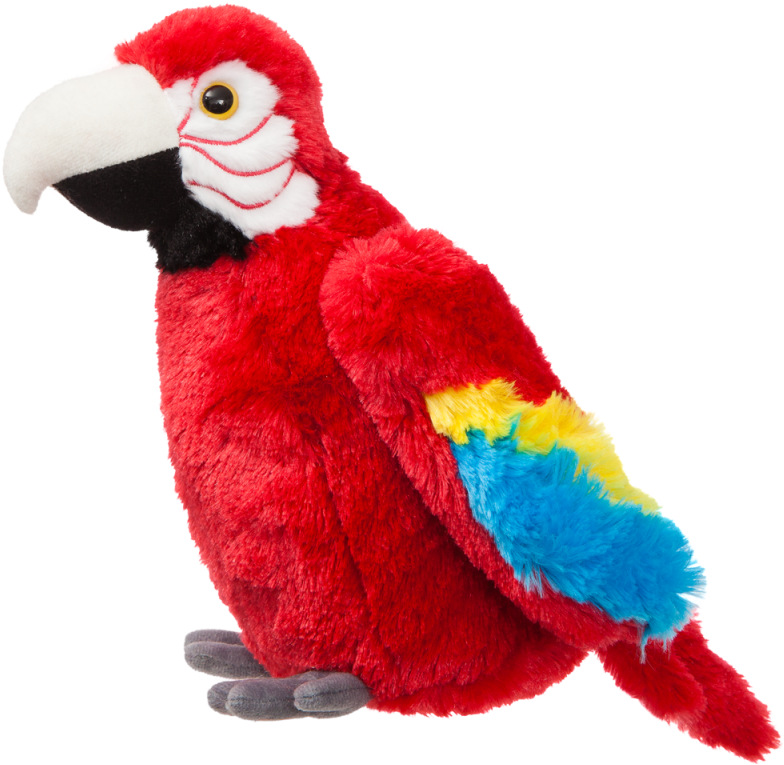 Flopsie - Soft Toy Parrot (800x800), Png Download