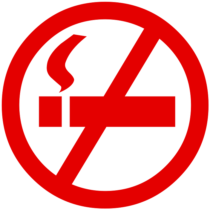 Smoking, Proibido, Non-smoking - Nicht Rauchen Zeichen (720x720), Png Download