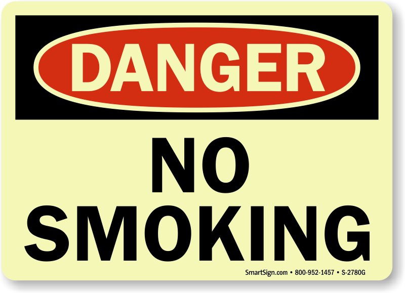 No Smoking - Sign (800x579), Png Download