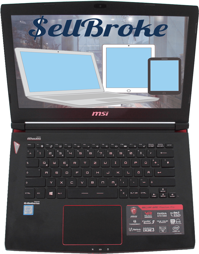 Msi Gaming Laptop Specs - Msi Gs43 (1000x1017), Png Download