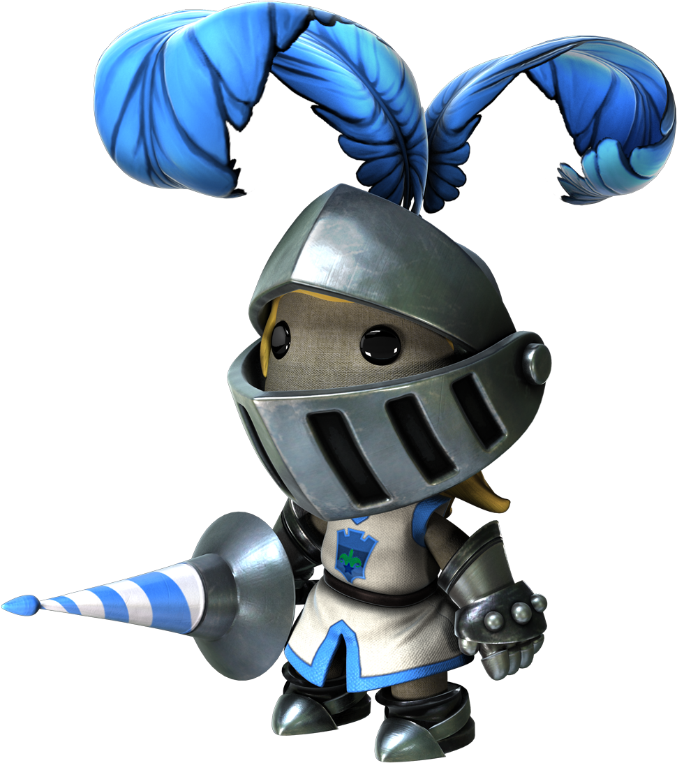 10 14 20 314 Goodknightperspective - Little Big Planet Knight (1200x1200), Png Download