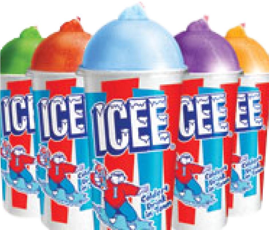 Buy 6 Get 1 Free - Slushy Icee (939x939), Png Download