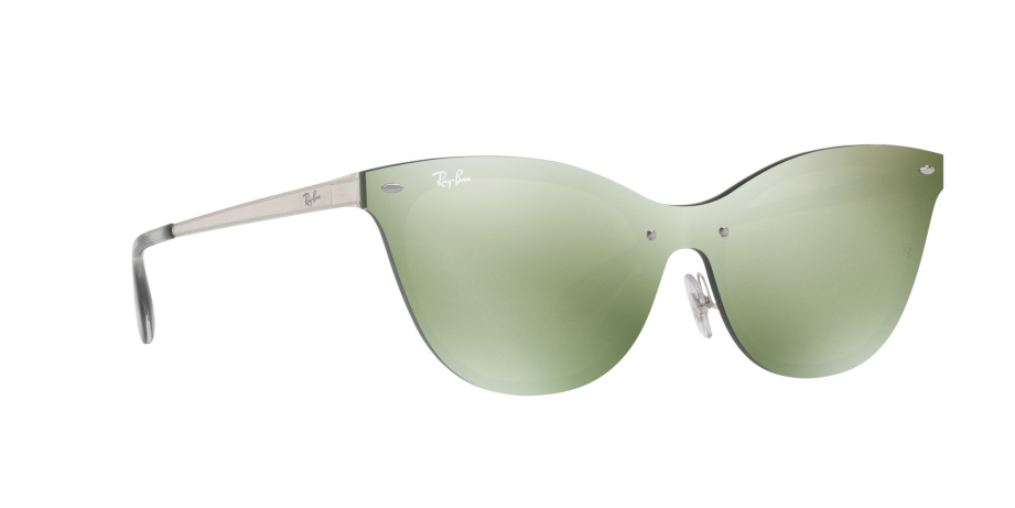 Ray-ban Blaze Cat Eye Rb3580n 042/30 43 Zonnebrillen - Plastic (920x575), Png Download