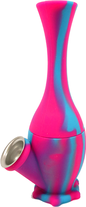 6″ Silicone Bong - Vase (700x700), Png Download