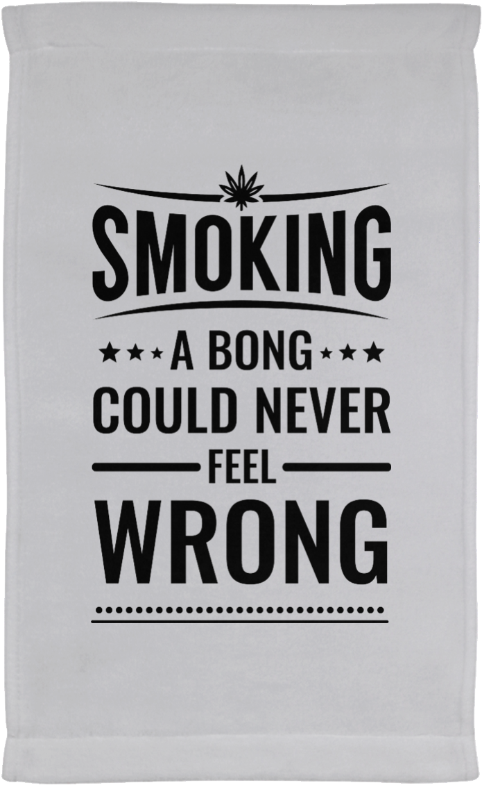 Smoking A Bong Kitchen Towel - Drive Smoke And Fly (1155x1155), Png Download