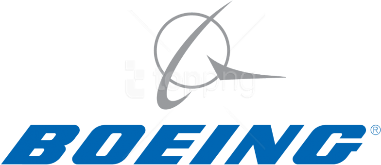 Free Png Boeing Logo Png - High Resolution Boeing Logo (850x402), Png Download