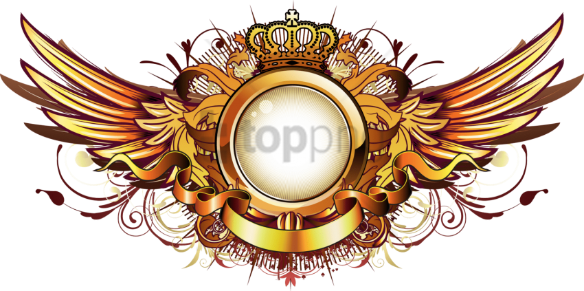 Free Png Gold Wedding Frames Png Png Image With Transparent - Hd Png Images For Photoshop (850x423), Png Download