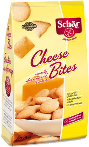 Schar Cheese Bites 125g (600x600), Png Download